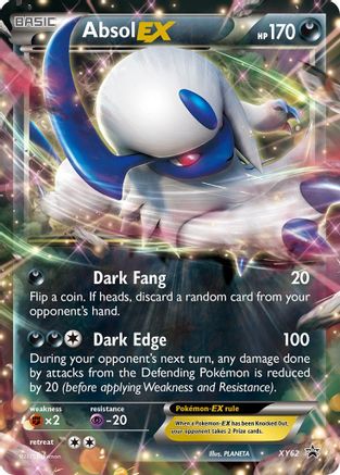 Absol EX XY62/211  - Holofoil XY Promos - Promo