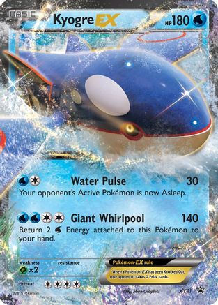 Kyogre EX XY41/211  - Holofoil XY Promos - Promo