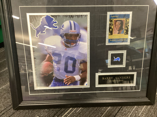 Barry sanders poster