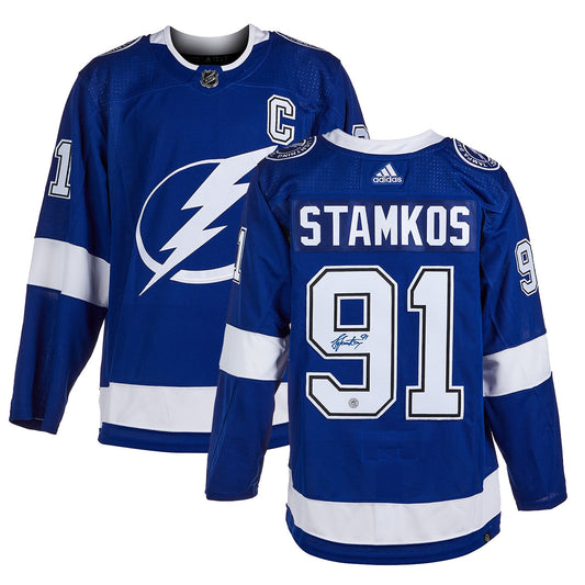 Steven Stamkos - Autographed - Tampa Bay Lightning - Adidas Jersey