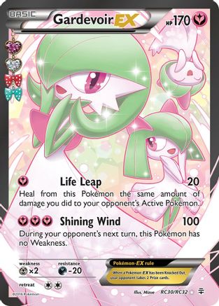 Gardevoir EX (Full Art) RC30  - Holofoil Generations Radiant Collection - Ultra Rare