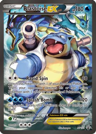 Blastoise EX XY122/211  - Holofoil XY Promos - Promo