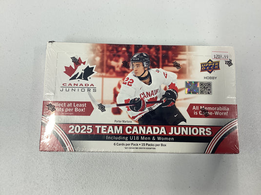2025 Team Canada Juniors hobby box