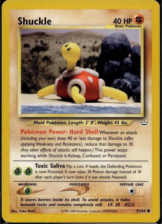 Shuckle 051  - Unlimited Neo Revelation - Common