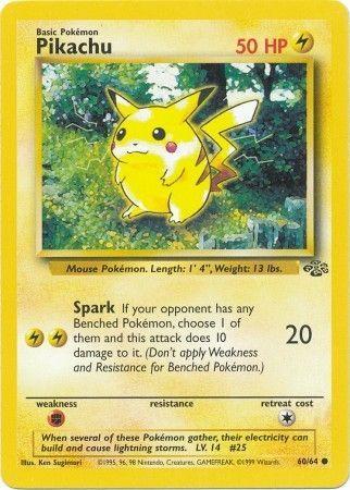 Pikachu 060  - Unlimited Jungle - Common