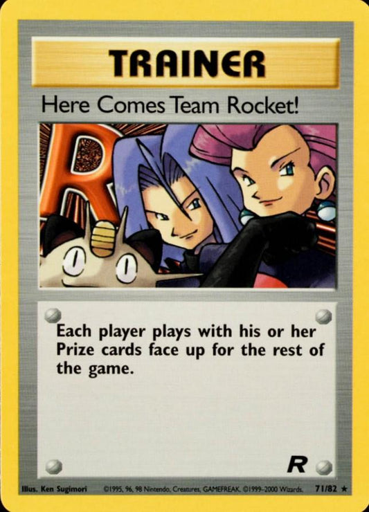 Here Comes Team Rocket! (71) (71) 071/82  - Unlimited Team Rocket - Rare