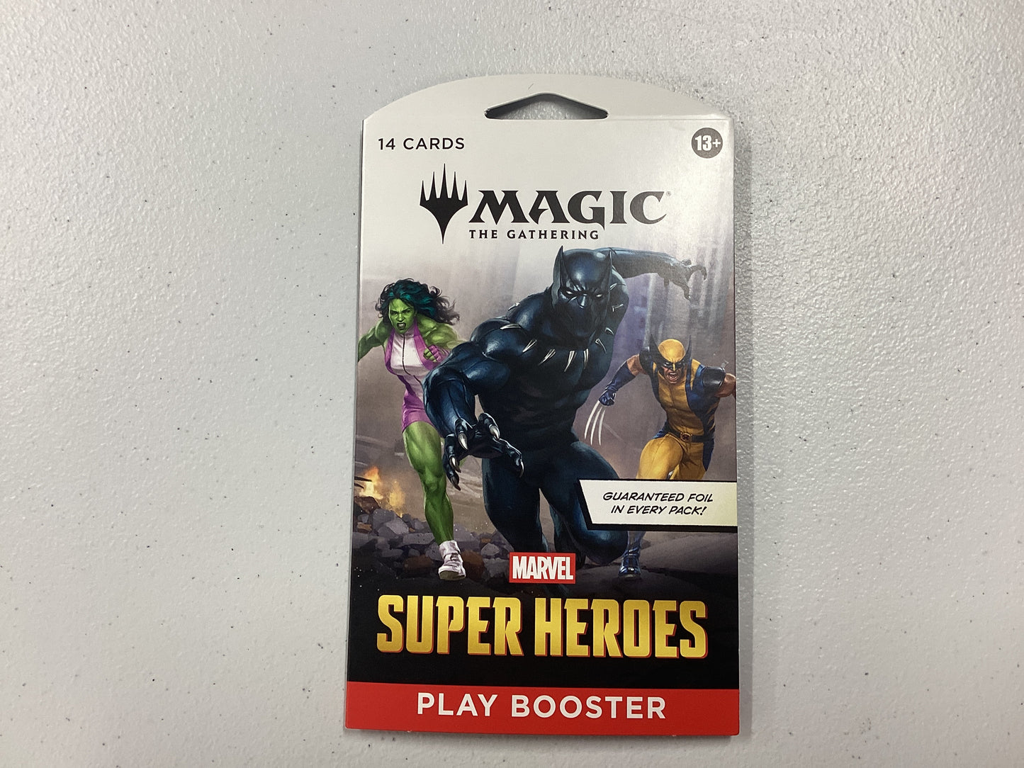 Magic The Gathering super heroes play booster pack