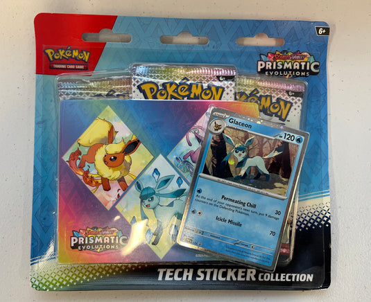 Pokemon Prismatic Tech Sticker 3 pack