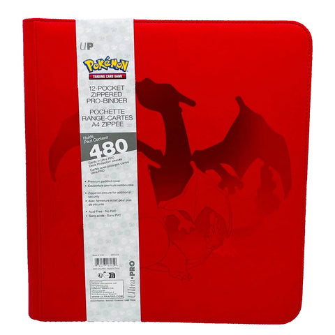 12-Pocket Zipped Pro-Binder - Charizard - Ultra Pro