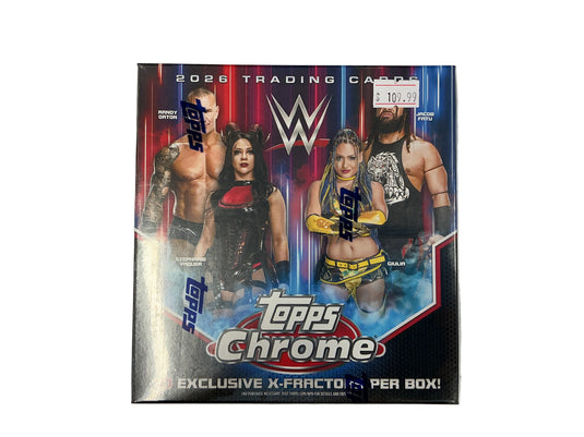 2026 WWE Topps Chrome Mega Blaster