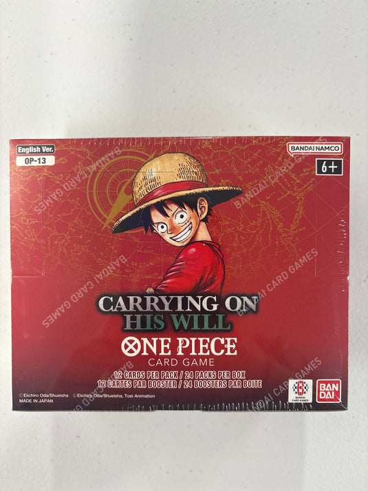 One Piece (op-13) - Carrying on his will Booster box