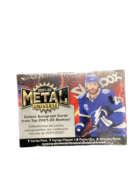 2021-22 Skybox Metal Hockey Blaster Box