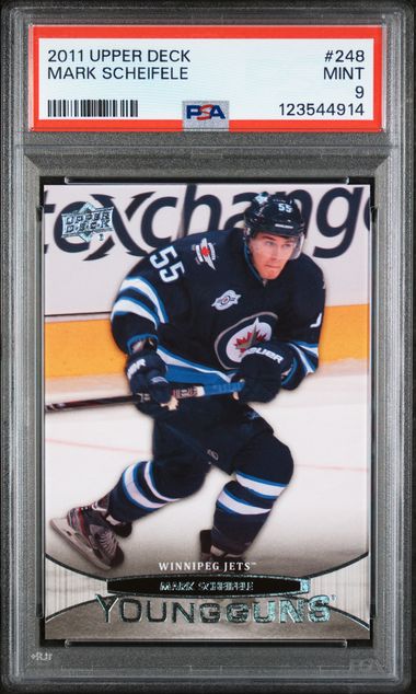 2011 Upper Deck Mark Scheifele | PSA 9