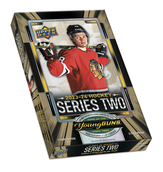 2023-2024 Upper Deck Hockey Serise Two Hobby Box