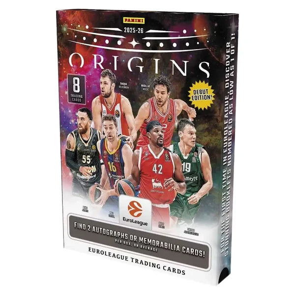 2025-2026 Panini Origins Hooby Box - Debut Edition - Euro Leauge