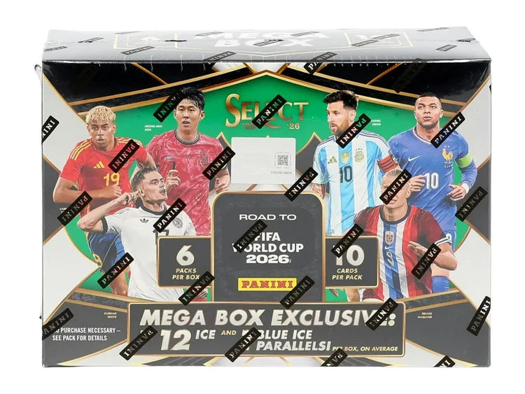 2025-2026 Panini Select FIFA World Cup Mega Box