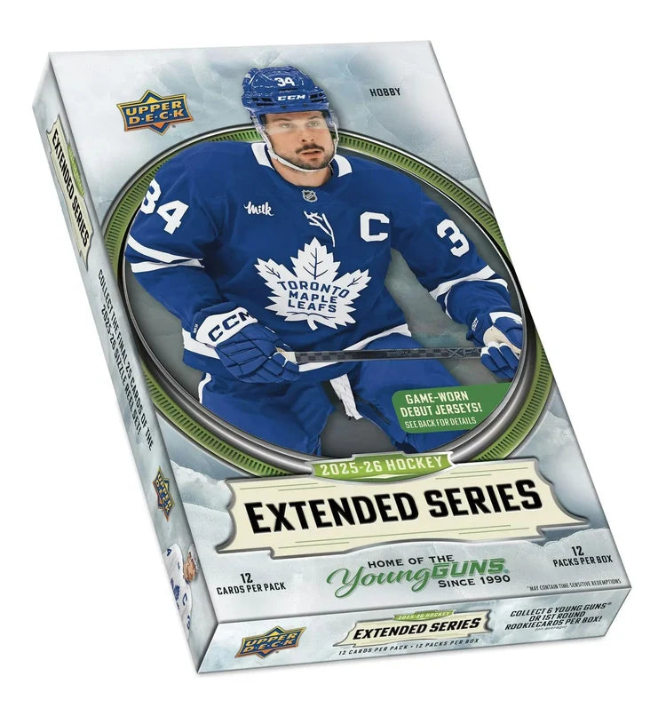 2025-2026 Upper Deck Hockey Extended Series 2 Hobby Box