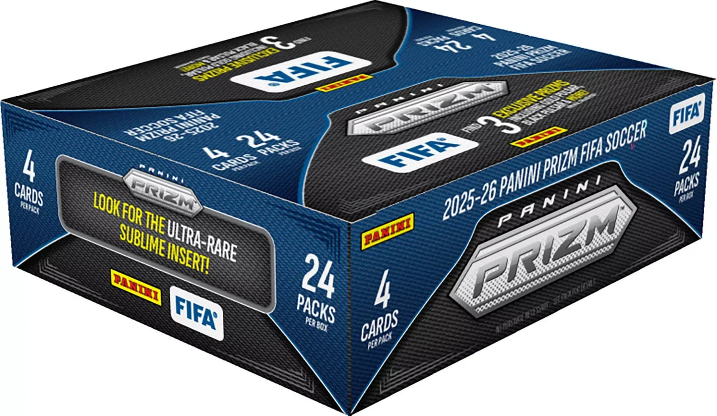 2025-2026 FIFA Panini Prizm Retail Box