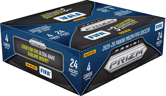 2025-2026 FIFA Panini Prizm Retail Box