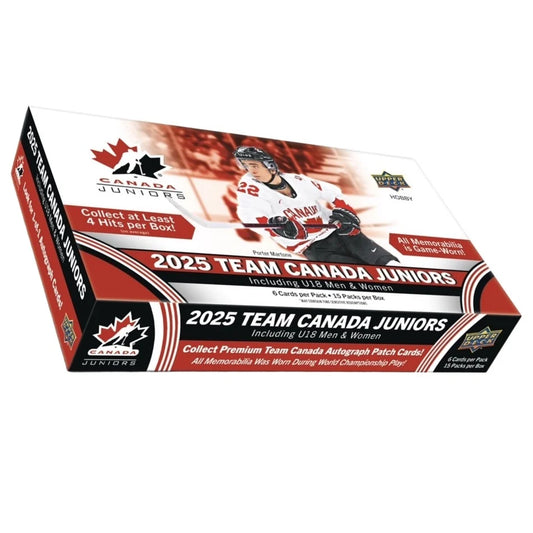 2025 Upper Deck Team Canada Juniors Hobby Box