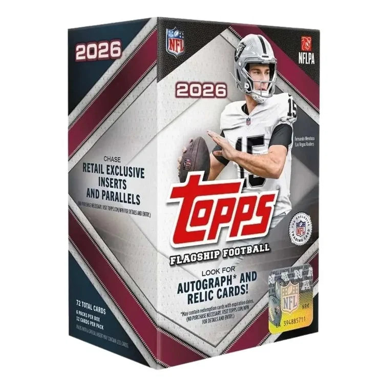 2026 Topps Flagship Football Blaster Box