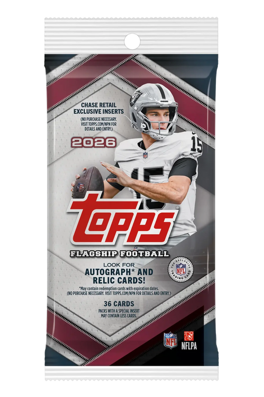 2026 Topps Flagship Football Fat Pack