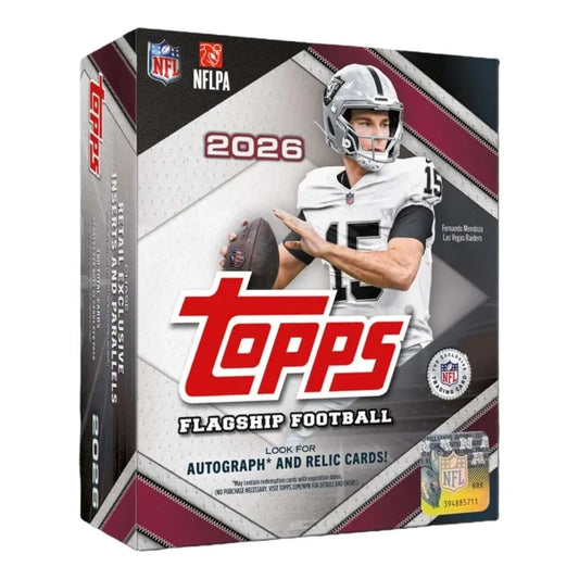 2026 Topps Flasgship Football Mega Box