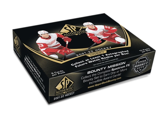 2021-2022 Hockey SP Authentic Hobby Box