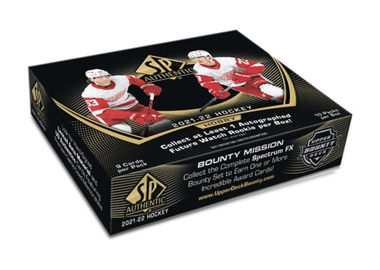 2021-2022 Hockey SP Authentic Hobby Box