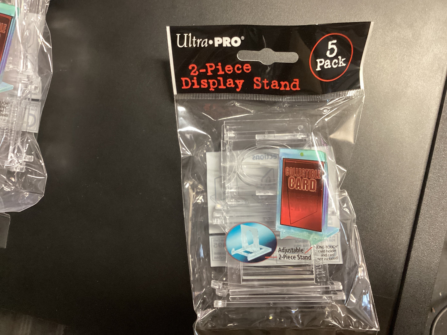 Ultra pro 2 piece display stands (5 pack)