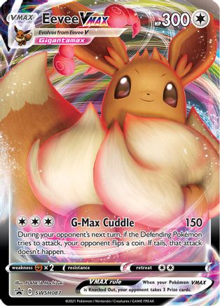 Eevee VMAX SWSH087/307  - Holofoil SWSH Sword & Shield Promo Cards - Promo
