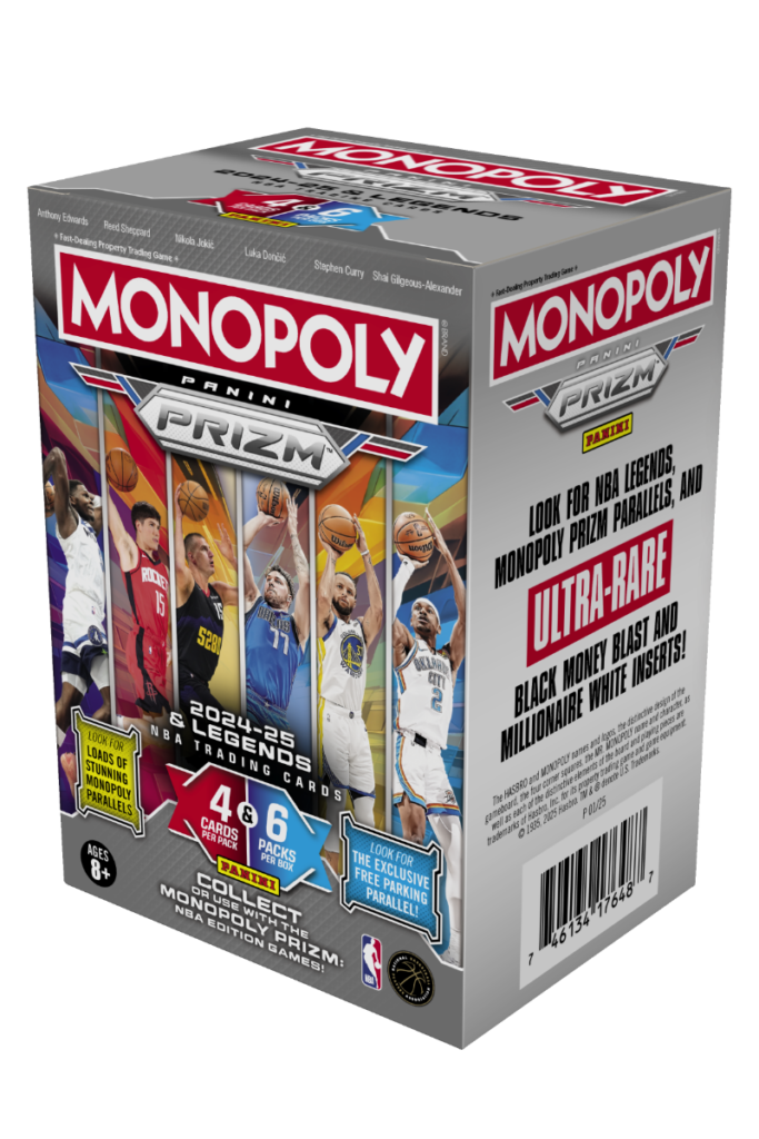 2024-2025 Monopoly Prizm Basketball Blaster Box
