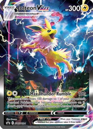 Jolteon VMAX SWSH184/307  - Holofoil SWSH Sword & Shield Promo Cards - Promo