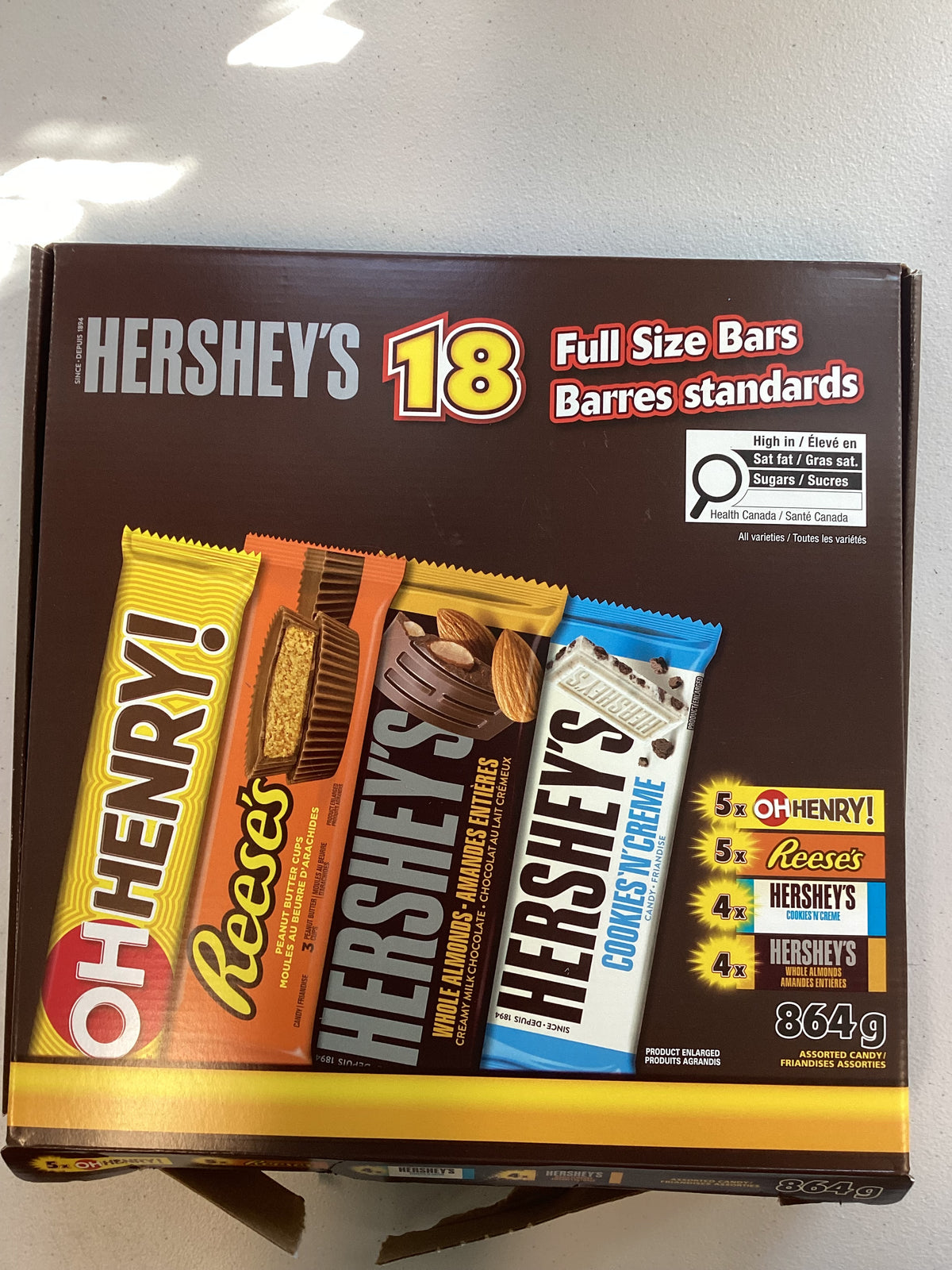 Chocolate bars