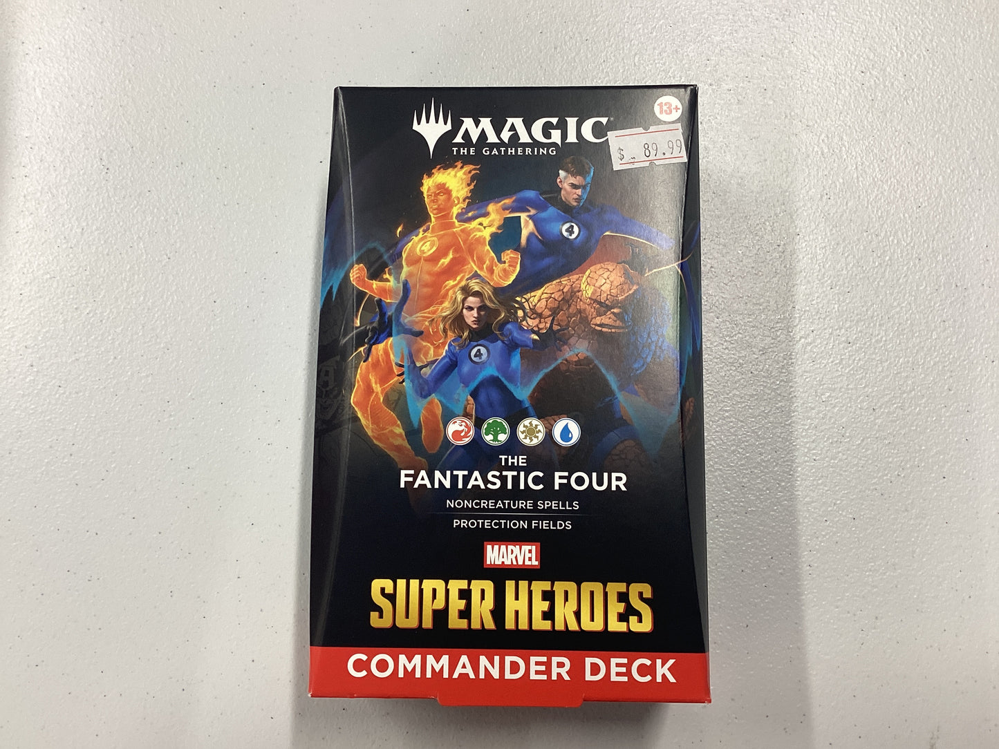Magic The Gathering super heroes commander deck fantastic 4