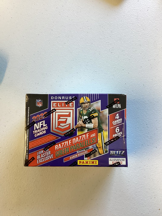 2022 Donruss Elite Football Blaster Box