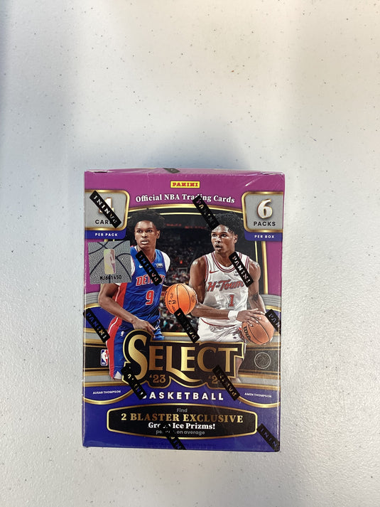 23-24 Select Basketball Green Ice Prizm Blaster