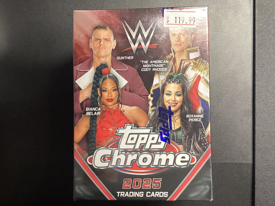 2025 WWE Topps Chrome Blaster