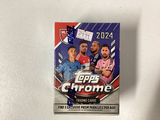 2024 Topps Chrome MLS Soccer Blaster Box