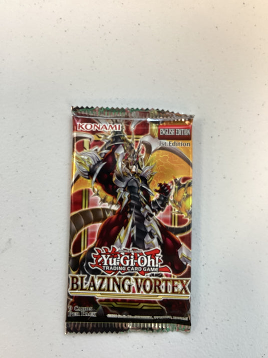 Yu-Gi-Oh Blazing Vortex packs