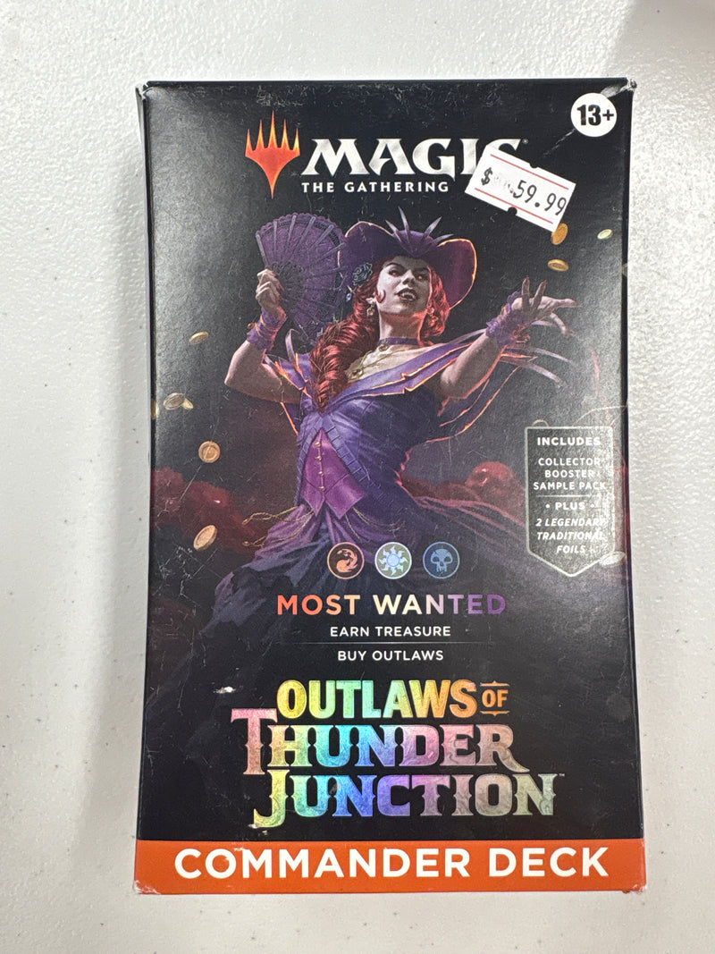 Load image into Gallery viewer, Magic The Gathering Outlaws of Thunder Junction - Commander Deck
