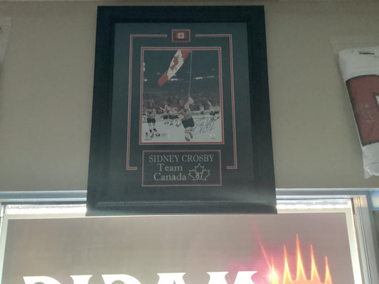 Sidney Crosby team Canada poster
