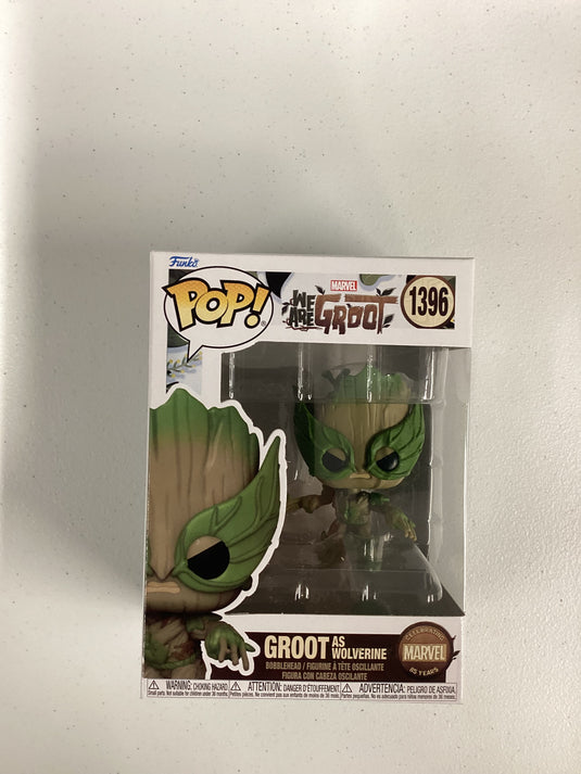 Groot as Wolverine Funko Pop