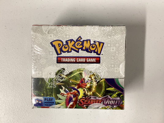 Pokémon Scarlet & violet Booster Pack Box