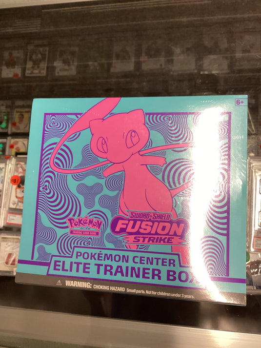 Pokémon fusion strike Pokémon centre etb