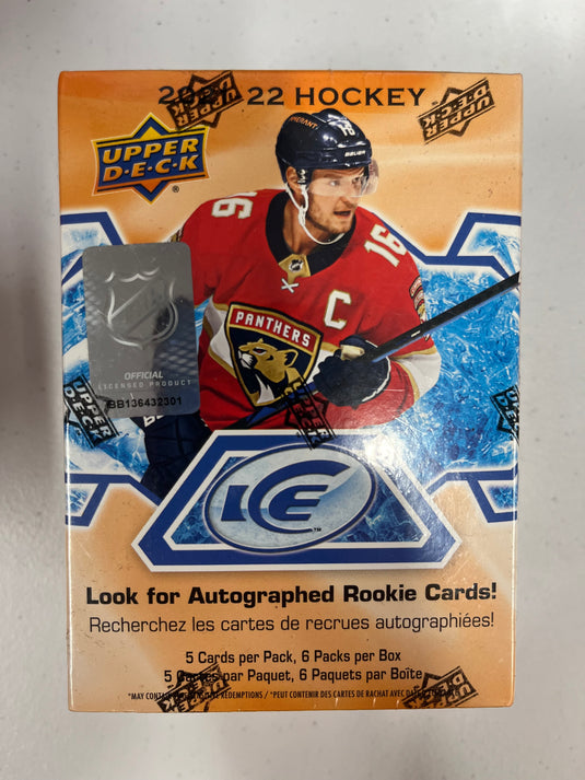 21-22 Upper Deck Ice blaster box