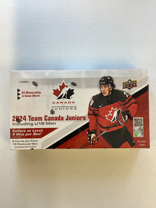 2024 Team Canada Juniors hobby box