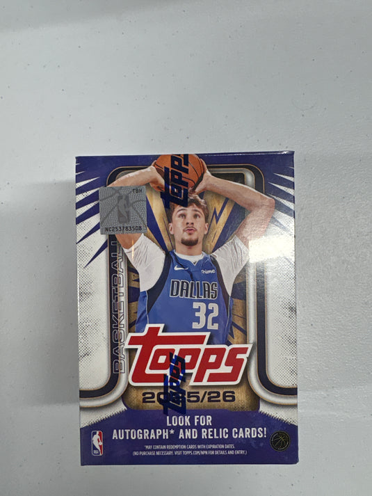 25-26 Topps Basketball blaster box