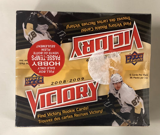 2008-09 UD Victory hockey hobby box