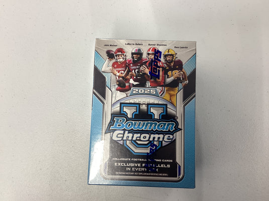 2025 Bowman U Chrome Football blaster Box